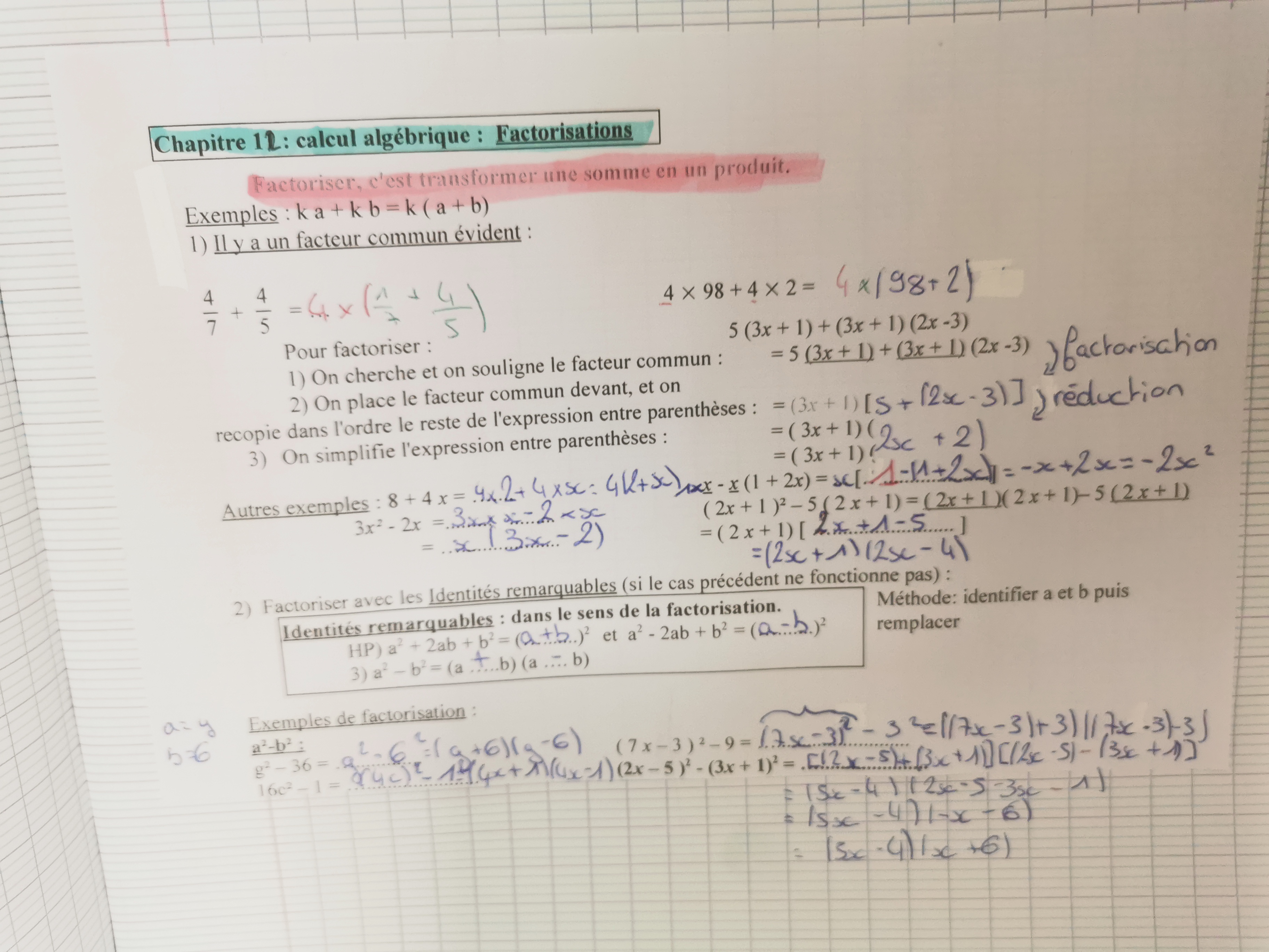 Cours chap12 Factorisation